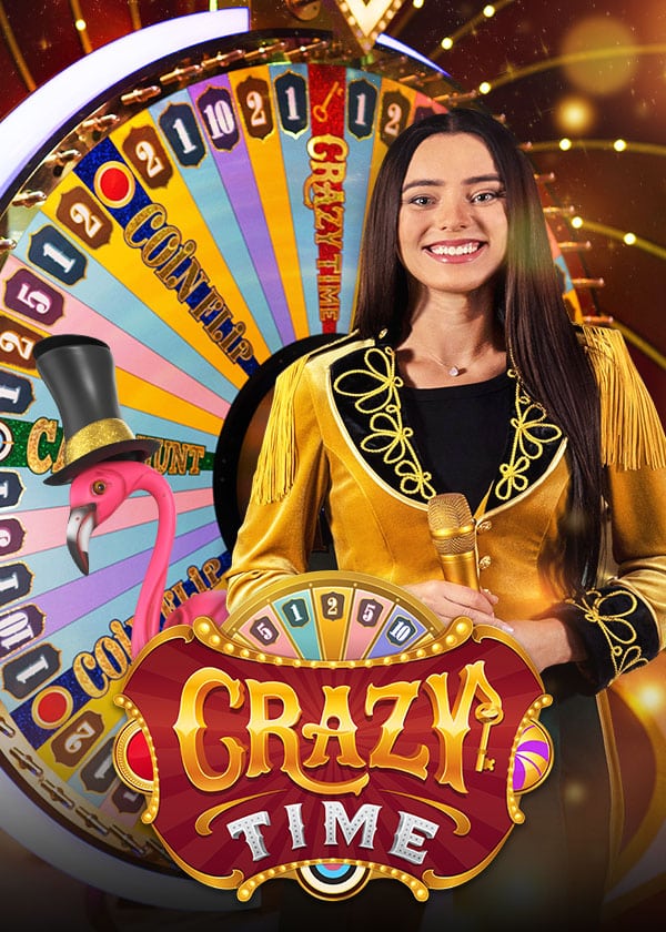 Crazy Time game show en Paf Casino