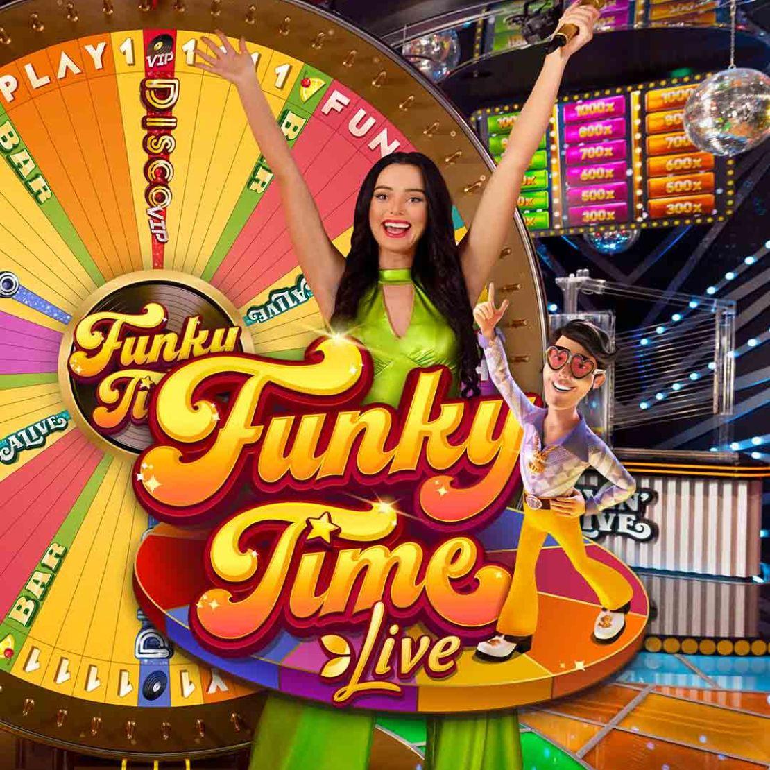 Funky Time game show en Paf Casino
